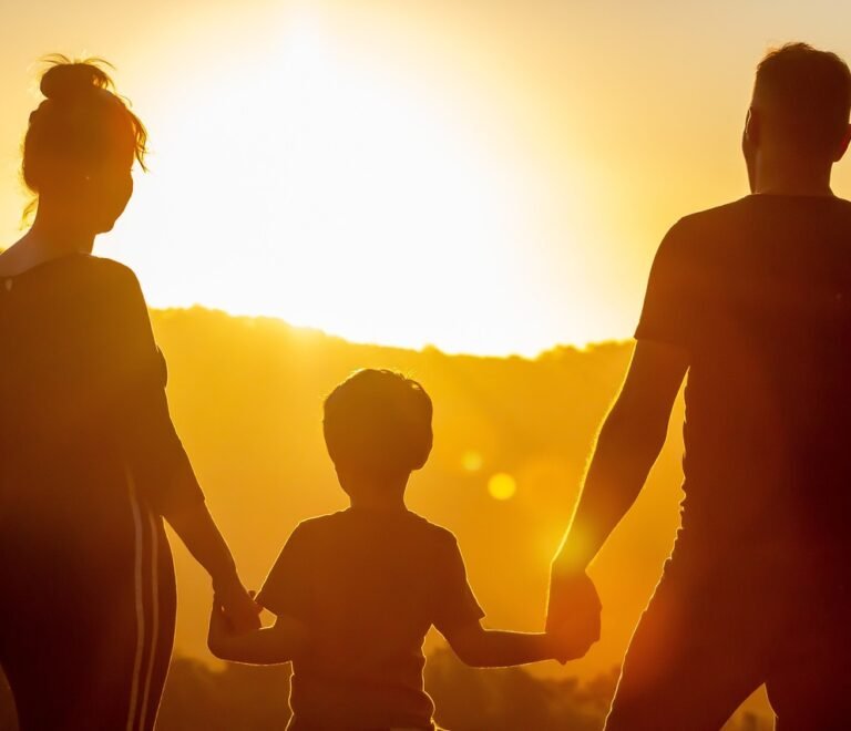 family, sun, love