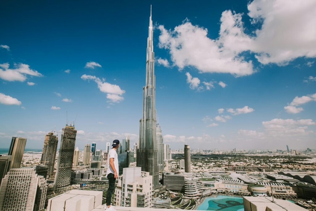 Burj Khalifa, Dubai during daytime