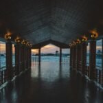 brown wooden dock